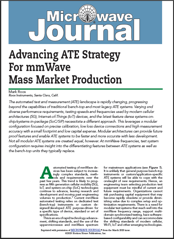 Microwave Journal March 2020 Techical Feature